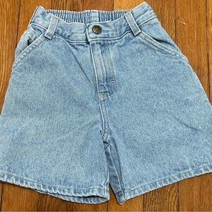 Vintage OshKosh B'gosh Blue Denim Shorts sz 5
